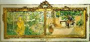 Carl Larsson vinet oil painting reproduction